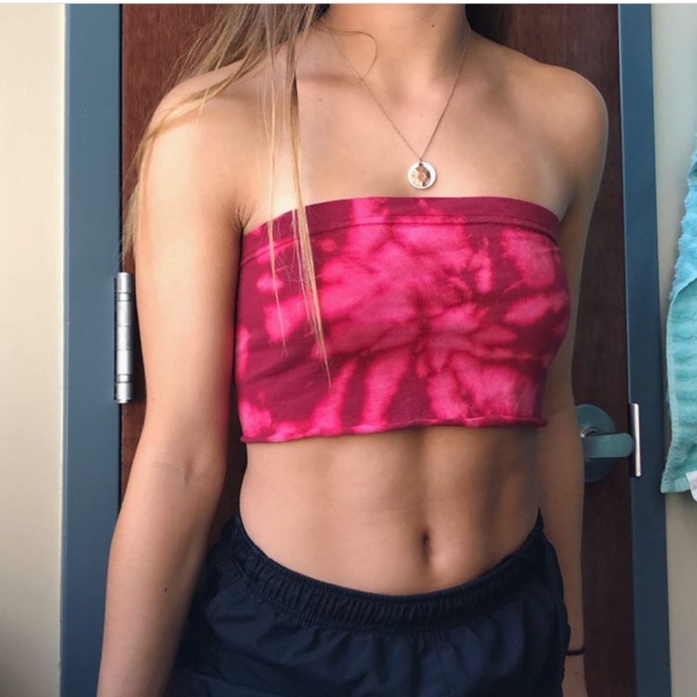 Acid wash bandeau